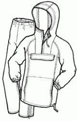 133 GREEN PEPPER WOMEN'S RAINIER RUNNING SUIT PATTERN 6-18 UNCUT